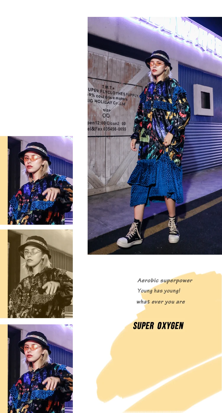Max LuLu модная Корейская одежда осенние женские бархатные уличные Женские Элегантные Цветочные Длинные Платья повседневные Лоскутные Платья