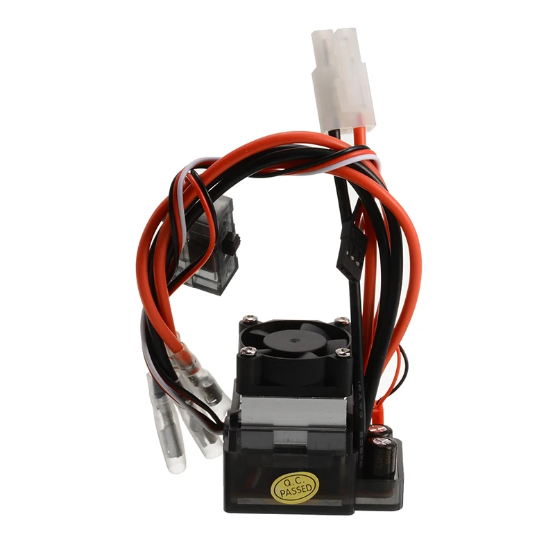 

7.2V-16V 320A High Voltage ESC Brushed Speed Controller Set Electric Cooling Fan Brushed Motor ESC For RC Car Truck Accessories