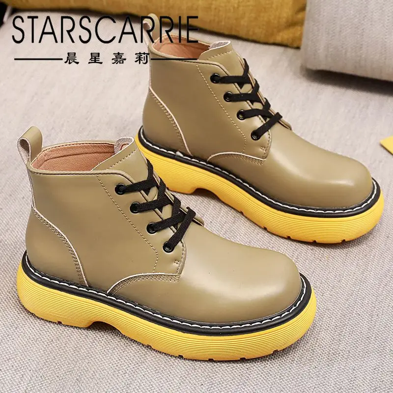 Новинка Весна 2021 ботинки bv женская обувь с большой головкой Короткие туфли на