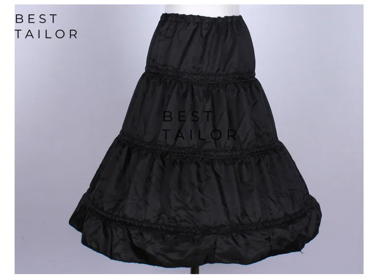 Юбка-американка для девочек в цветочек Нижняя юбка маленькой невесты свадебное