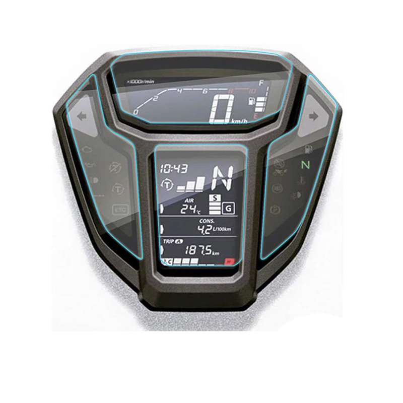 Мотоцикл Скорость инструмент устойчивые к появлению царапин защитная пленка от