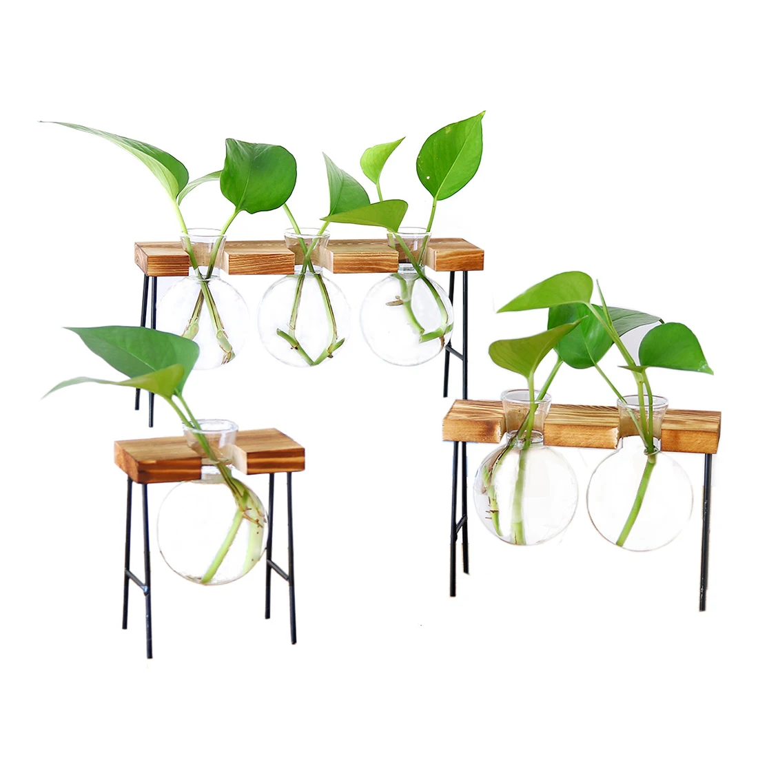 Креативная ваза для гидропоники плантатор лампа с держателем гидропонное
