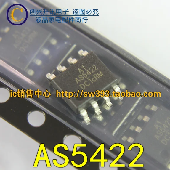 

Оригинал 4 шт./AS5422 AS5422B AS5422D SOP-8