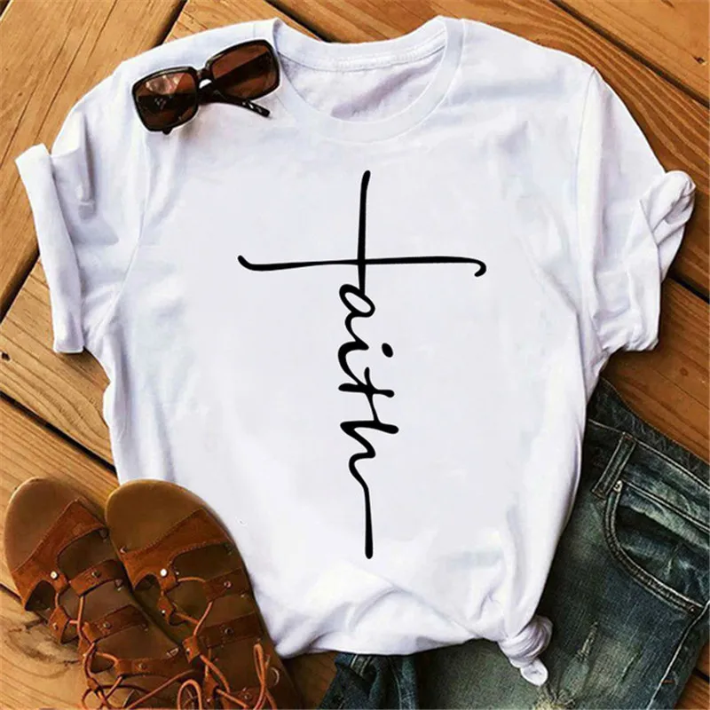 

New Women T-shirts Harajuku Fashion Love Printed Tops Tee Summer Female Plus Size T Shirt Short Sleeve T Shirt for Women