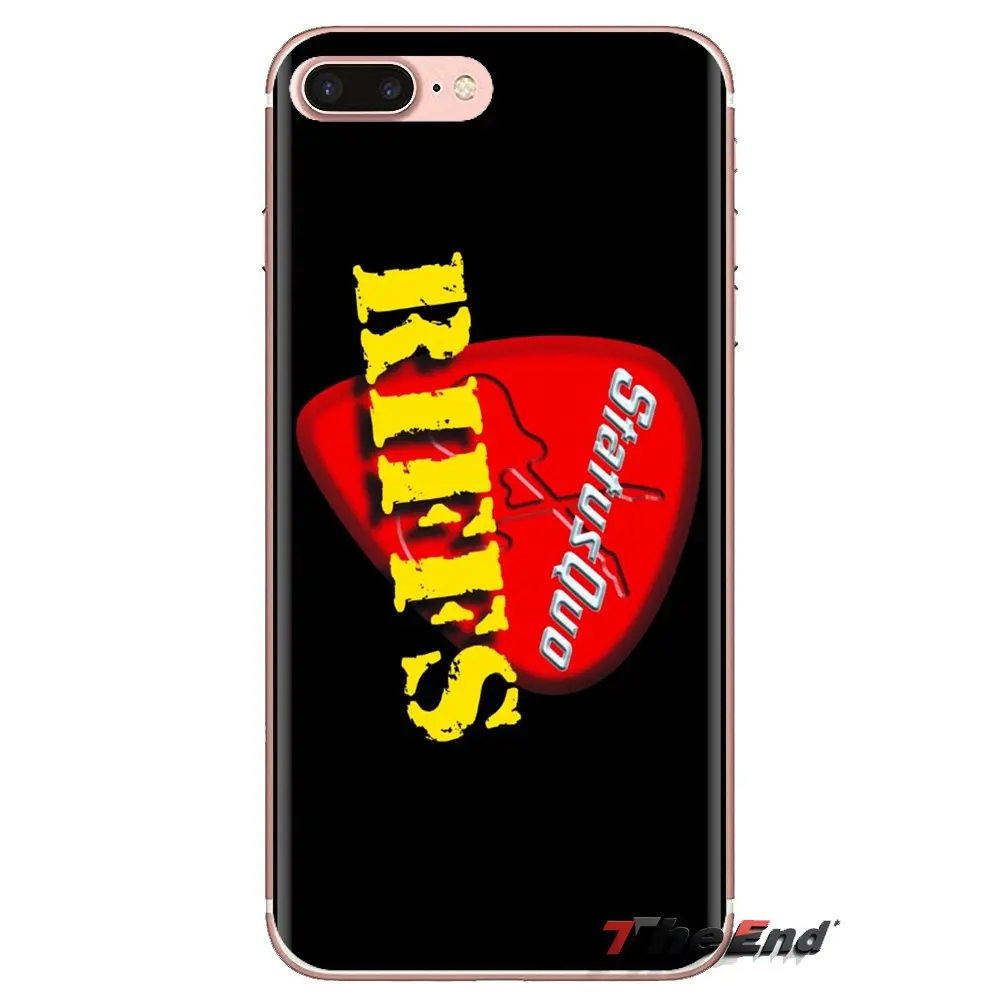 Definition of Status Quo Soft Transparent Skin Case For Xiaomi Mi4 Mi5 Mi5S Mi6 Mi A1 A2 5X 6X 8 9 Lite SE Pro Max Mix 2 3 2S |