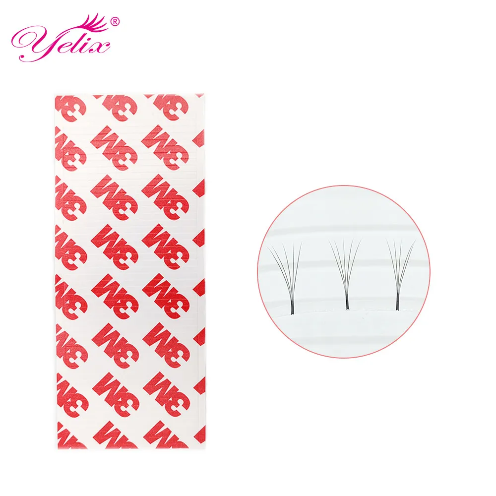 Yelix 5 шт. ленты для наращивания ресниц с быстрым объемом индивидуальные