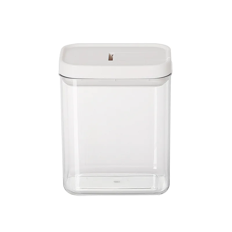 

Kitchen Food Container Storage Box Home Transparent Grains Sealed Can Storage Tank Plastic Storage Sugar Bowl Jars For Spices