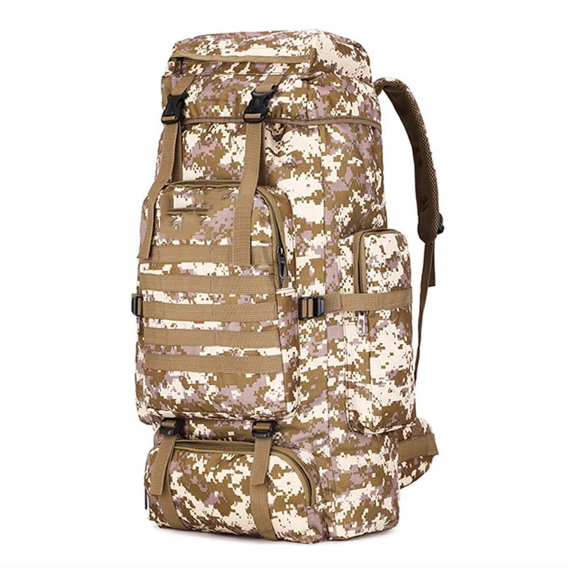 Водонепроницаемый уличный рюкзак 80 л военный армейский Molle для походов и
