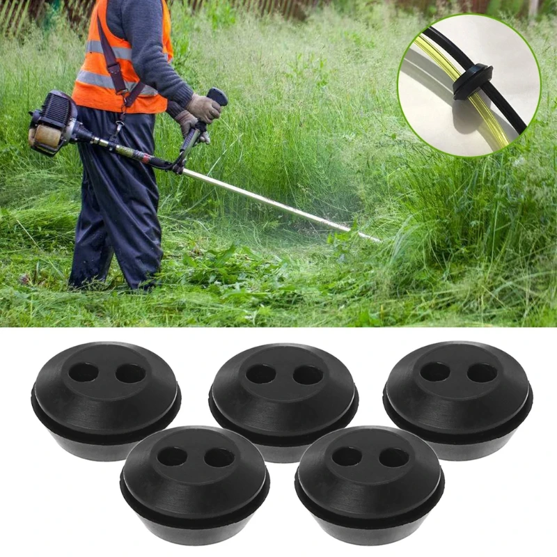 

2021 New 5Pcs Brush Cutter Grass Trimmer Fuel Oil Pipe Hose Washer Grommet With 2 Holes