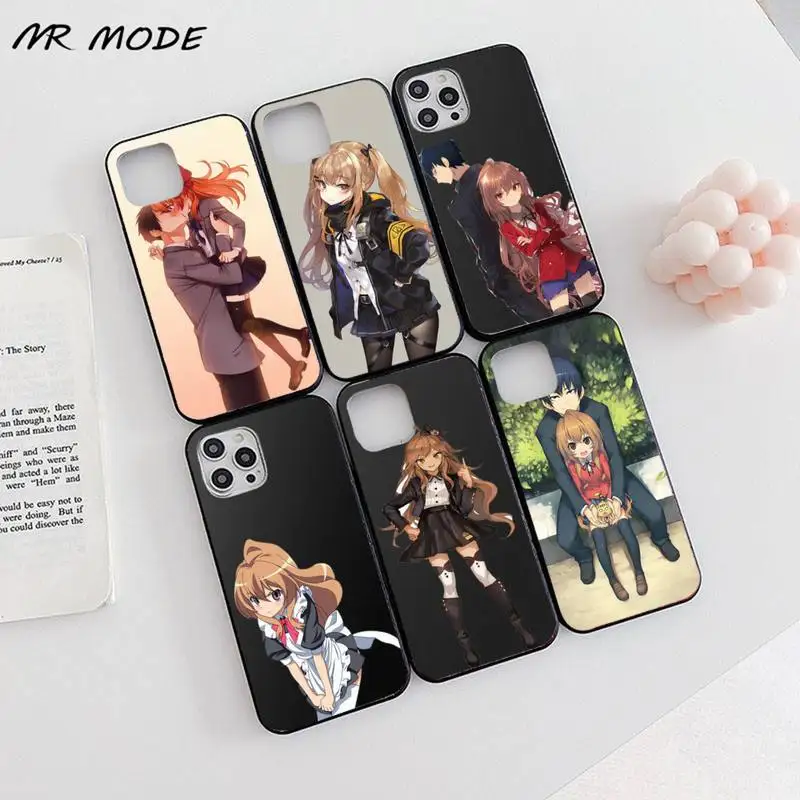 

Cartoon TIGER×DRAGON！Anime Phone Case for iPhone 11 12 pro XS MAX 8 7 6 6S Plus X 5S SE 2020 XR Soft mobile bags