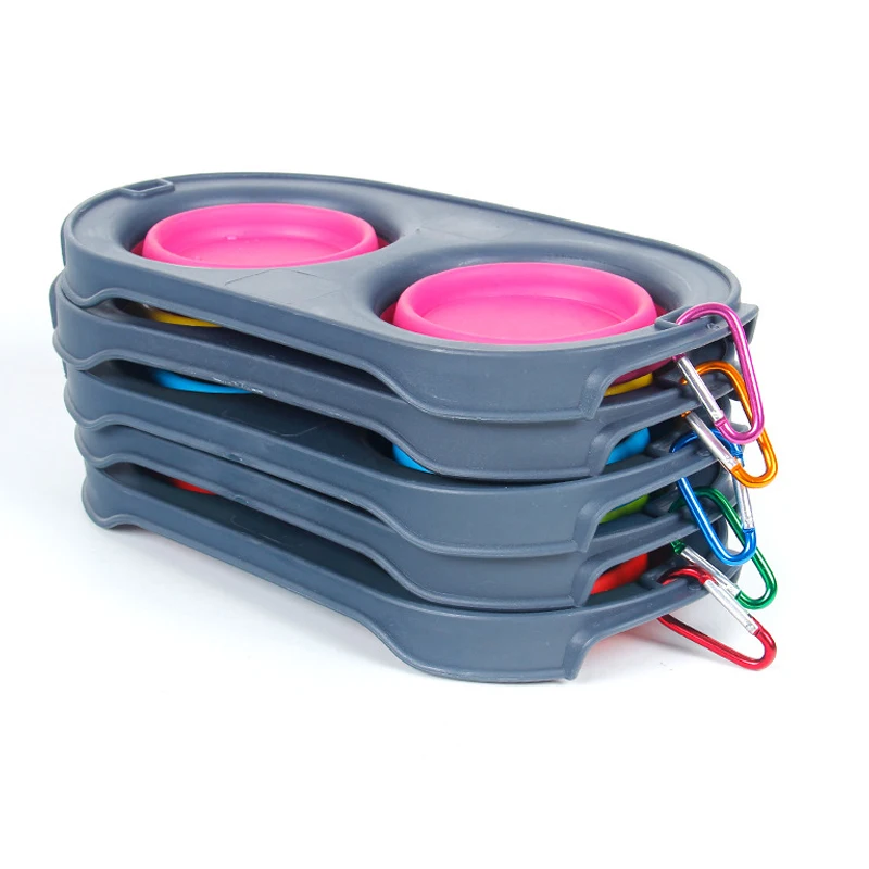 Складные миски для собак и кошек CAWAYI миска еды домашних животных Comedero Perro Miska Dla Psa