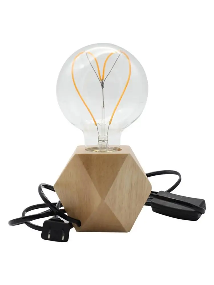 Деревянная настольная лампа база держатель лампы индивидуальный для гостиной