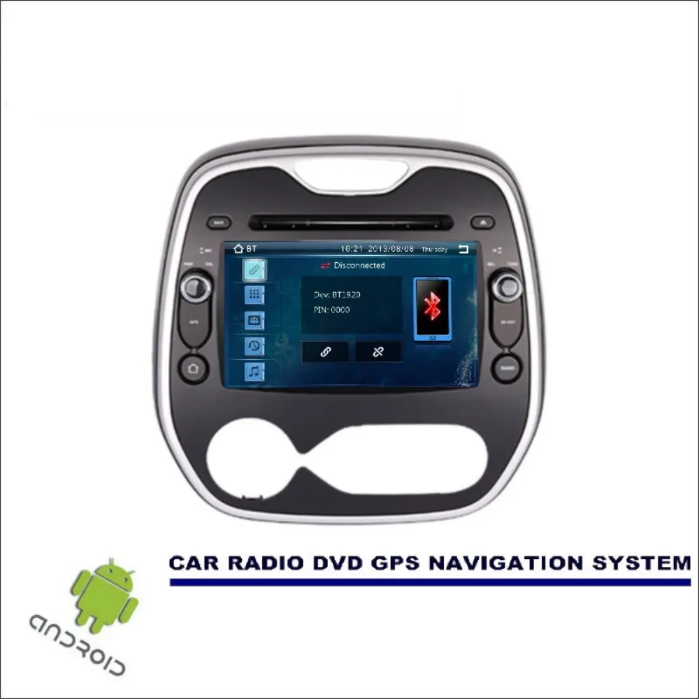 Автомобильная Мультимедийная навигация для Renault Captur/Kaptur 2013 2014 2015 2016 CD DVD GPS плеер