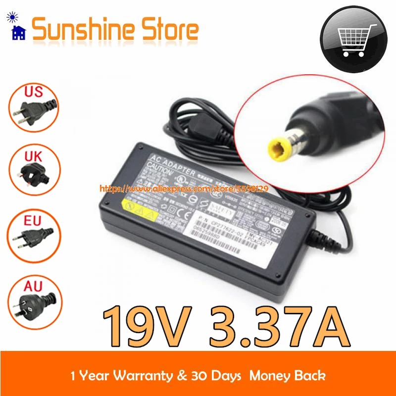 Натуральная FMV AC321 AC310 AC315S адаптер переменного тока для FUJITSU совместимый 19v 2.1A 2.37A