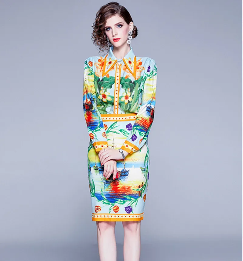 HAMALIEL новинка женская блузка костюмы подиумная Осенняя рубашка с длинным рукавом