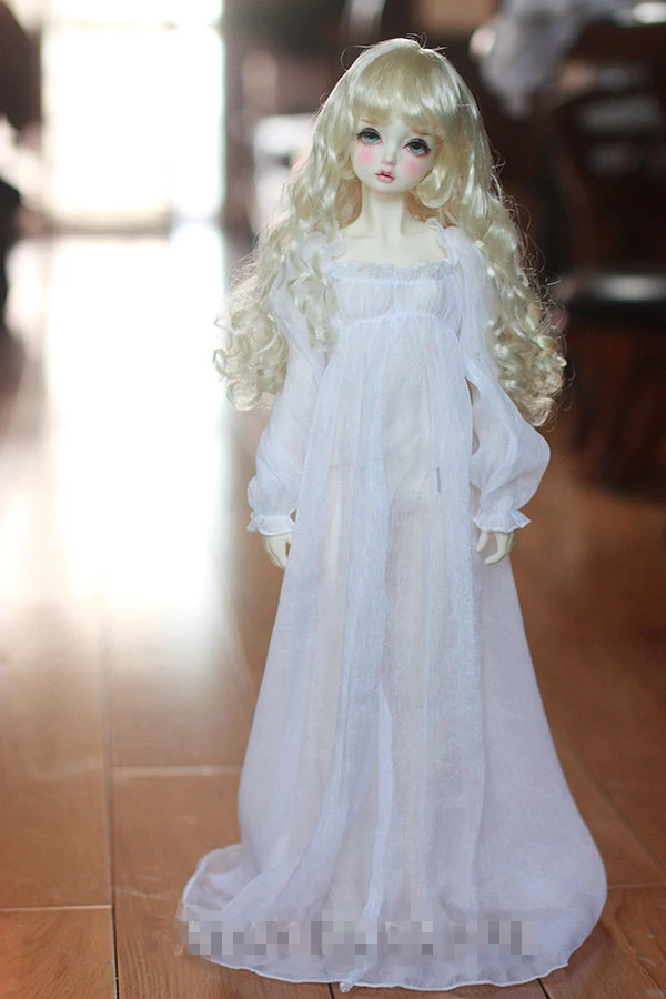 

BJD Doll clothes suitable for 1-31-4 Silk Retro Goddess Dress nightgown doll accessories