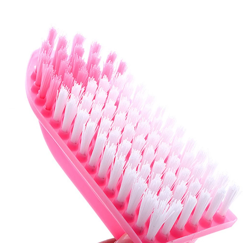 

2Pcs Cleaning Brush Housework Hand-Held Washing Clothes Shoes Plastic Brush Laundry Washboard Home Supplies 2022
