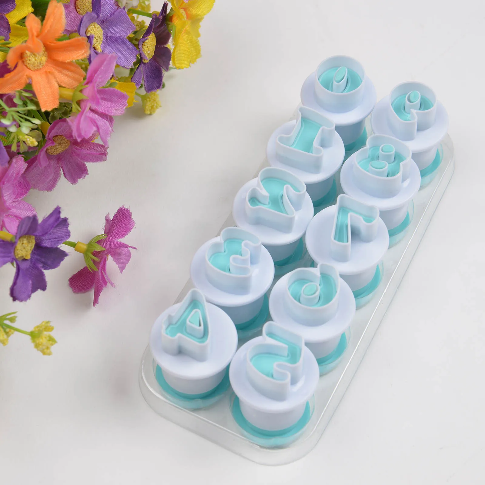 Формы для выпечки пластиковые формы день рождения мини-цифры строчные буквы