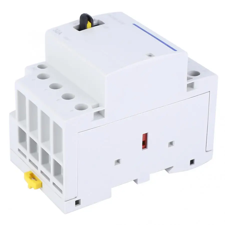 BCH8-32M 230V 4P 32A бытовой AC модульный контактор с ручным управлением переключатель ac |