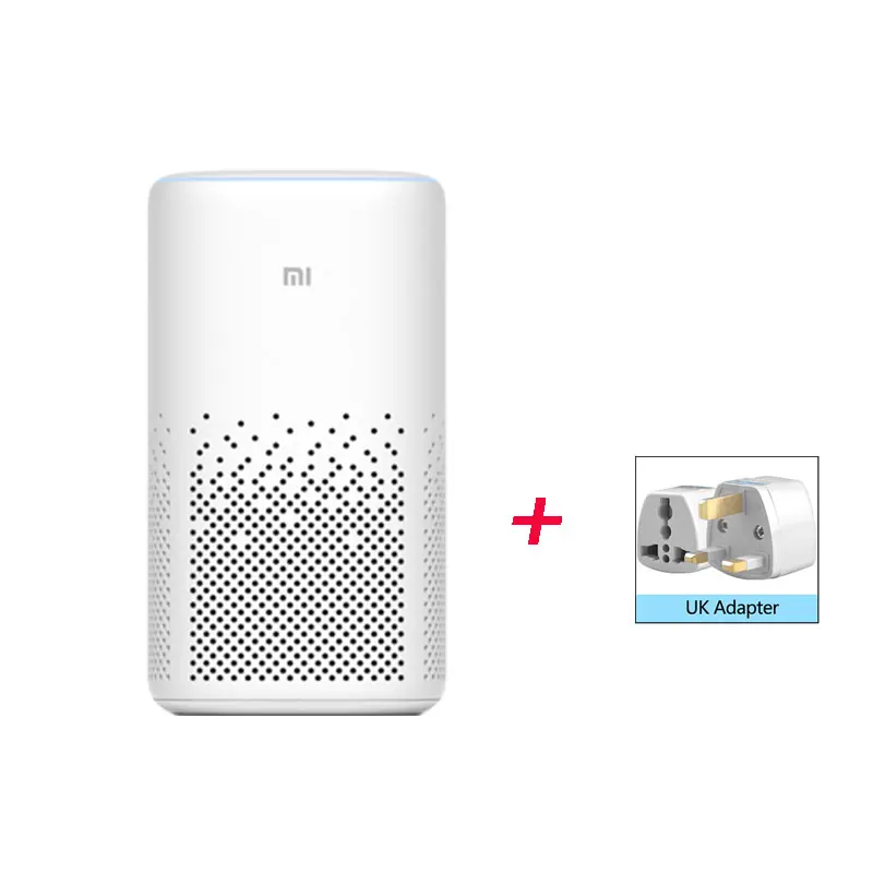 Add UK plug Xiaomi Xiaoai Bluetooth динамик стерео музыкальный плеер DTS звук голоса дистанционное управление приложение управление для Android Iphone - Цвет: Add UK plug