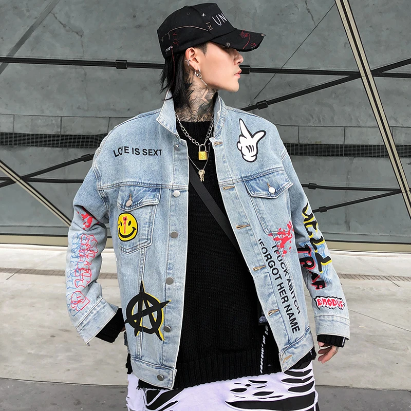 Осень 2019 мужские пальто в стиле Харадзюку мужская куртка большого размера