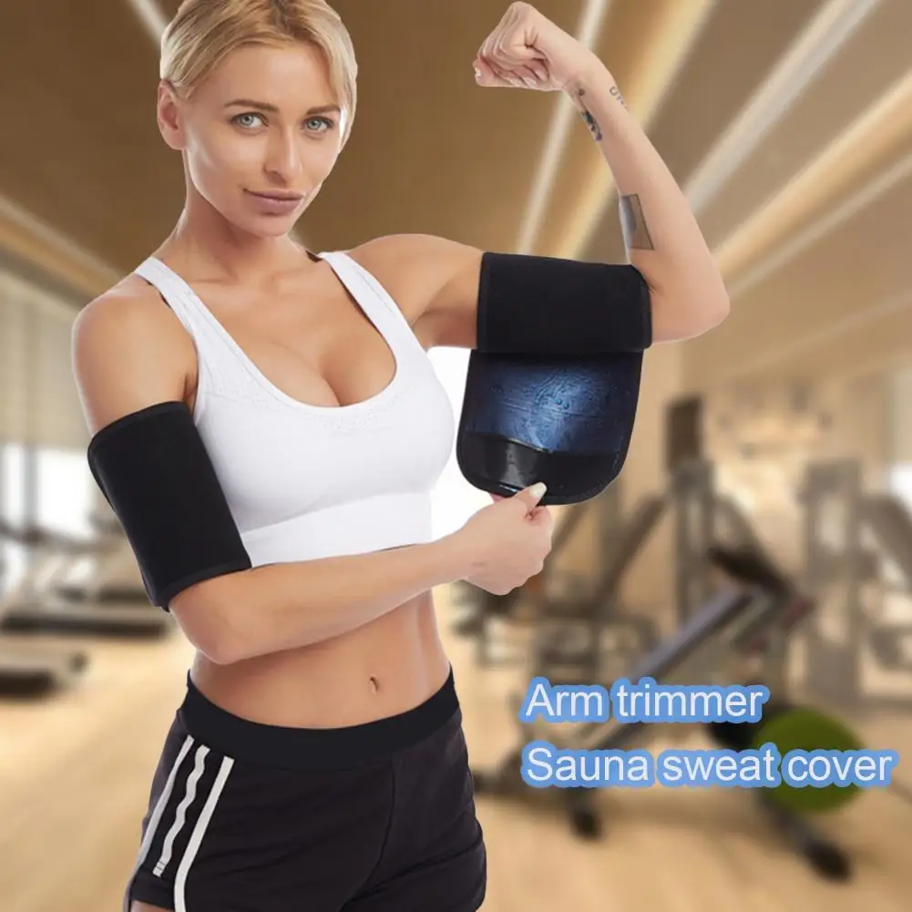 

Skin-friendly 1 Pair High Quality Comfortable Sauna Arm Shaper Wraps Adjustable Sauna Arm Trimmer Practical for Running