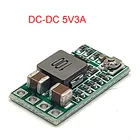 Понижающий модуль DC-DC 5 В, 4-20 в, от 12 В до 5 В, 3 А, компактный, малый объем 97.5%