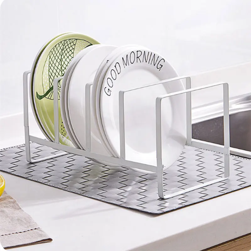 

Drying Dish Rack Kitchen Storage Rack Iron Drain Shelf Kitchen Cabinet Organizer Kitchen Accessories Dish Organizer