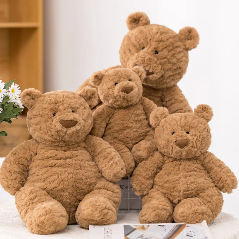 Мультяшный плюшевый медведь, плюшевая игрушка, мягкие плюшевые животные, медведь, кукла, подарок на день рождения для детей