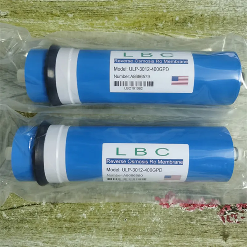 2 шт. 400 gpd фильтр обратного осмоса LBC ULP 3012-400 мембранные фильтры для воды картриджи