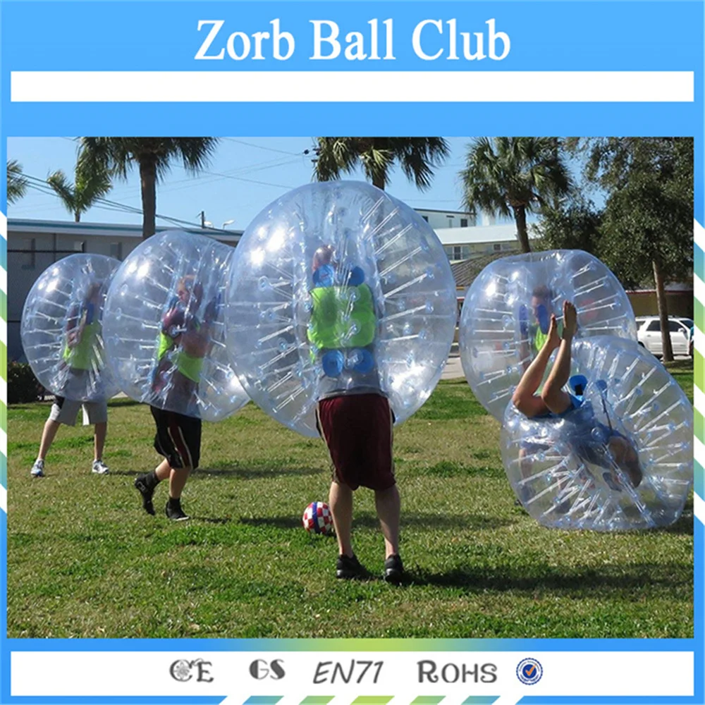 Бесплатная доставка 8 шт. (4 синих + 4 красных 2 воздуходувки) 1 5 м футбольный мяч с 0