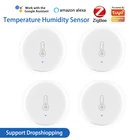 Tuya ZigBee 3,0 умный датчик температуры и влажности приложение беспроводной шлюз концентратор умный дом работа с Alexa Google домашний помощник