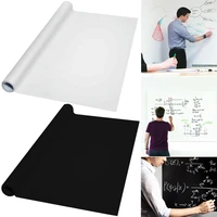 reusable roll up blackwhite board stickerboard mural message drawing painting board learning office home school supplies jr