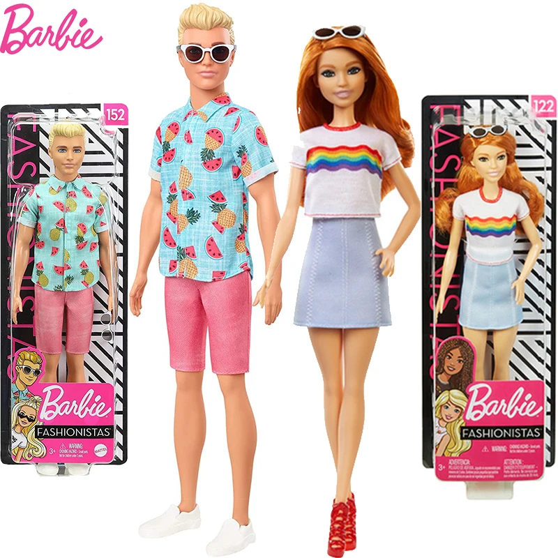 

Original Ken Barbie Doll Doctor Fashionistas Ken Doll Clothes for Doll Barbie Accessories Toys for Girls Barbie Clothes Gift