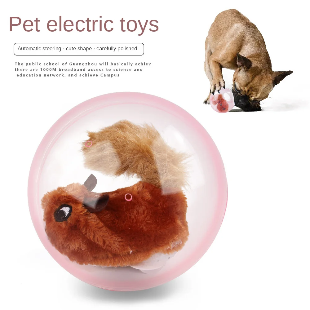 

Pet Dog Electric Toy Ball Cat Teddy Bite Resistance And Wear Resistance Training Interactive Decompression Pet Toy Supplies