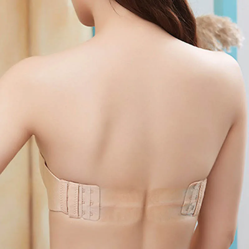 Бюстгальтер женский с чашками пуш ап пикантный силиконовый Бралетт без бретелек