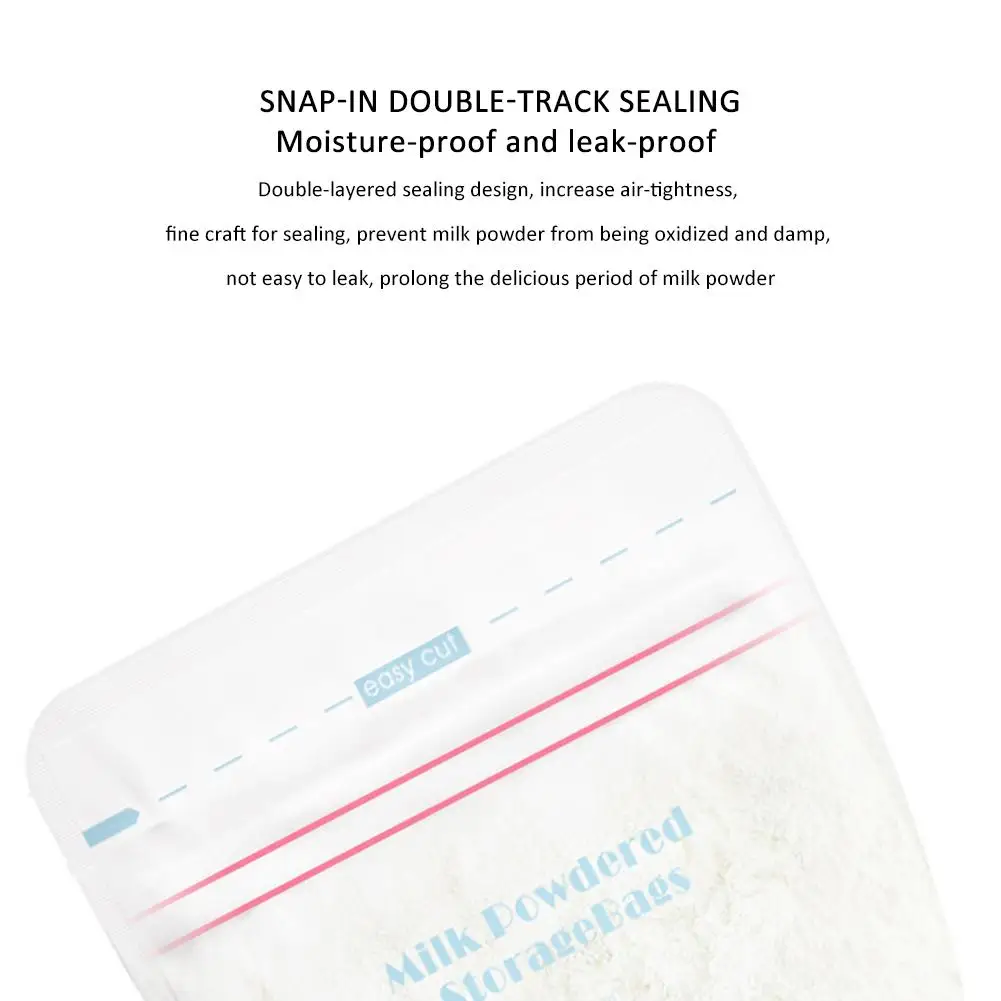 

56PCS/Box Milk Powder Storage Bag Disposable Portable Transparent Formula Pouch Organizer For Baby Outside