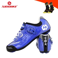 sidebike road cycling sneakers breathable self locking sapatilha ciclismo riding bicycle shoes wear resistant road bike shoes