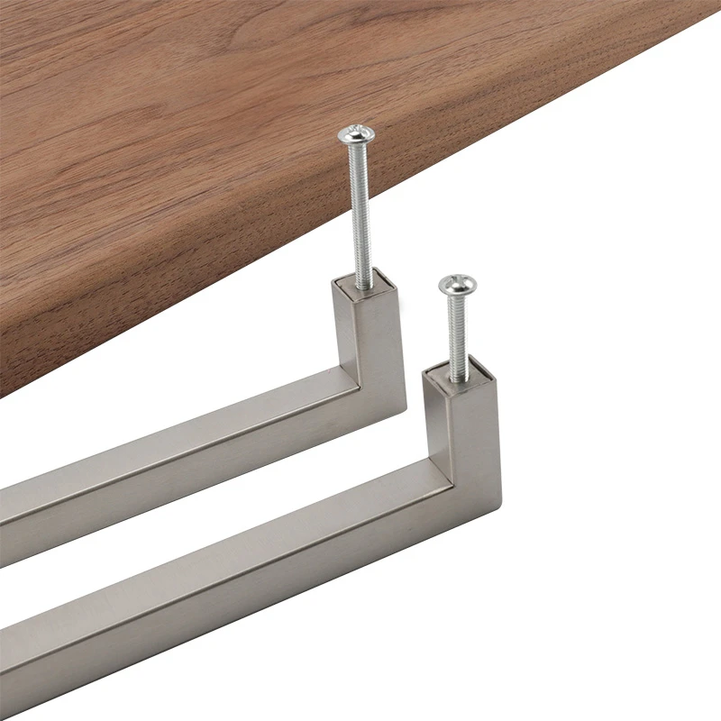 Ручки и ручки для ящика RUNBAZEF ручка мебели двери из нержавеющей стали кухонного