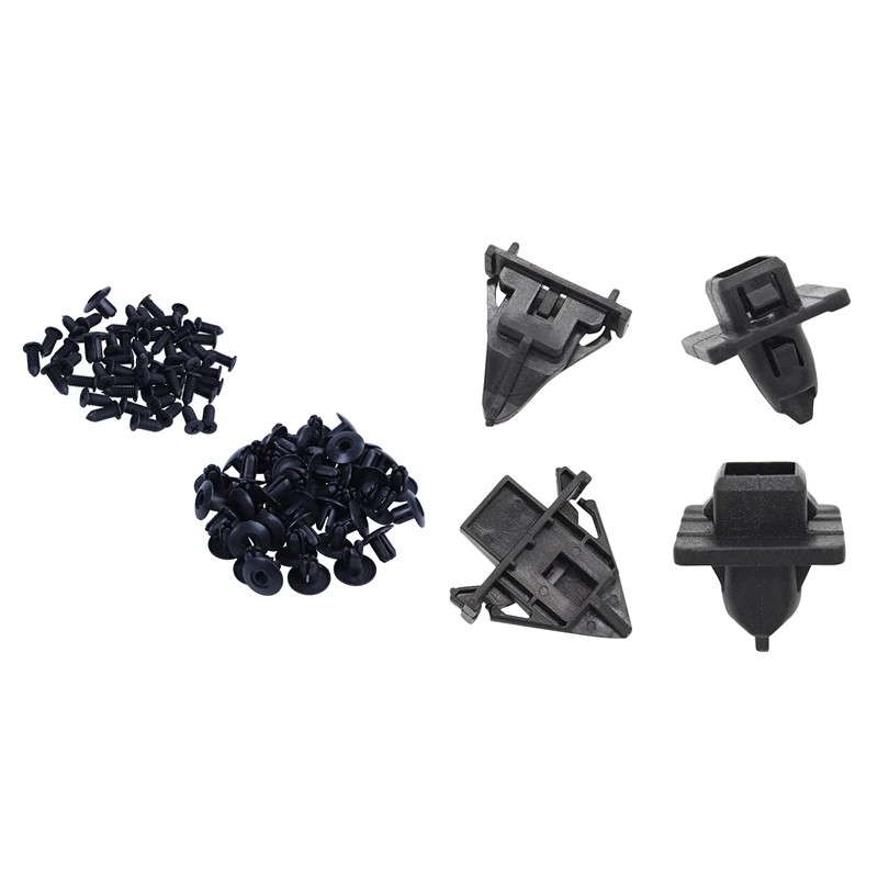 50 шт. пластиковые заклепки 8 мм и 4 фиксаторов для формовки Toyota FJ Cruiser 2007