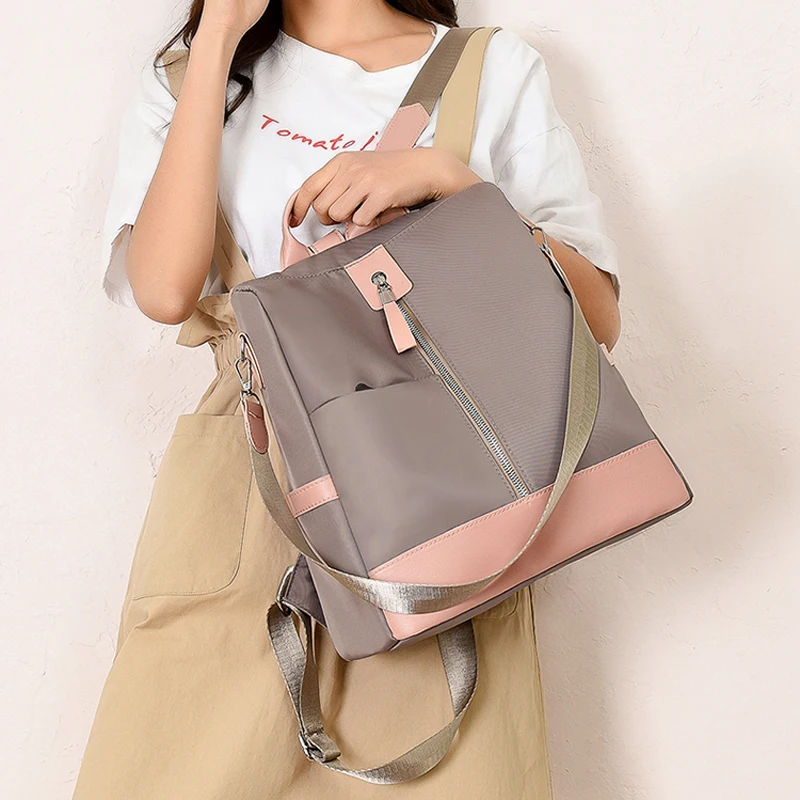 Mode femmes sac à dos de haute qualité jeunesse en cuir sacs pour adolescentes femme école bandouliere moc|Женские рюкзаки| |