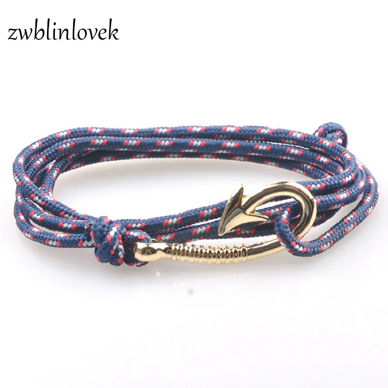 Регулируемая Новинка модная подвеска в виде рыбы мужская и женская веревка для