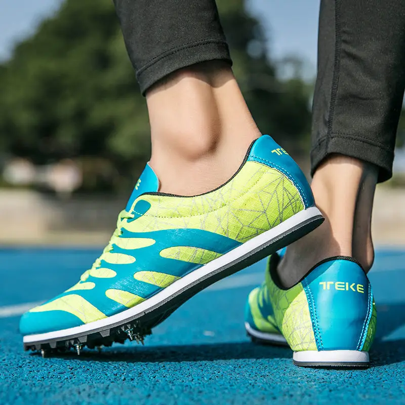 

Professional Track and Field Spike Male Female Students College Competition Training Shoe Long-distance Running Sport Shoe