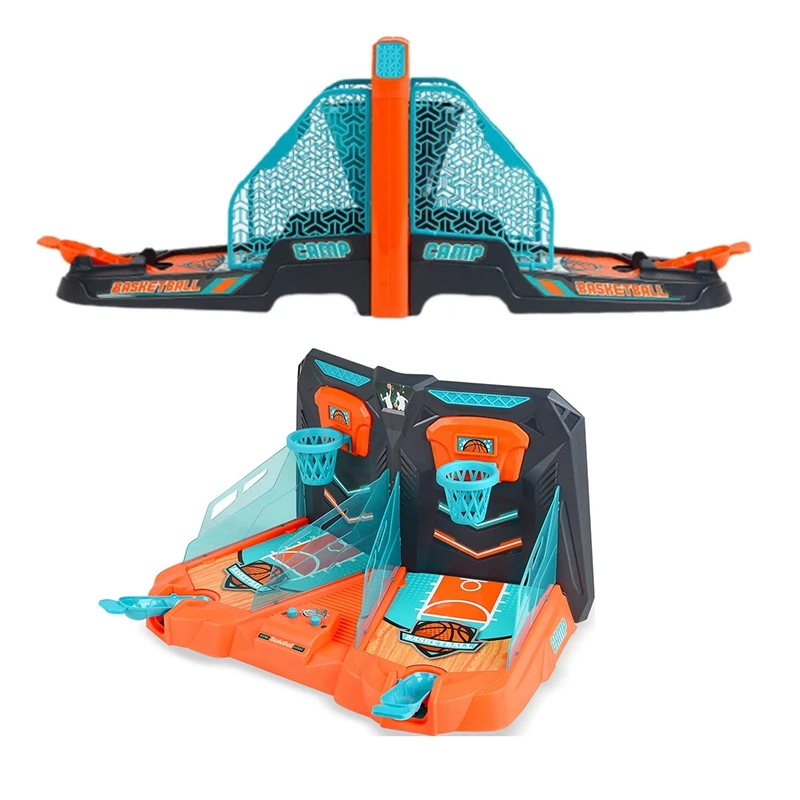 

Настольная мини-баскетбольная игра 2 игрока Компактная настольная игрушка счетчик очков настольные аркадные игры настольная игра идеальны...