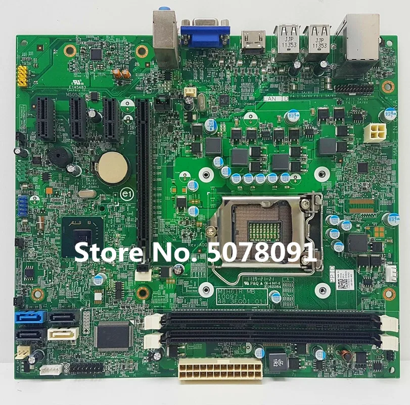Десктопная материнская плата для 390DT 390MT CN-0M5DCD M5DCD 0M5DCD MIH61R DDR3 LGA1155 системная |