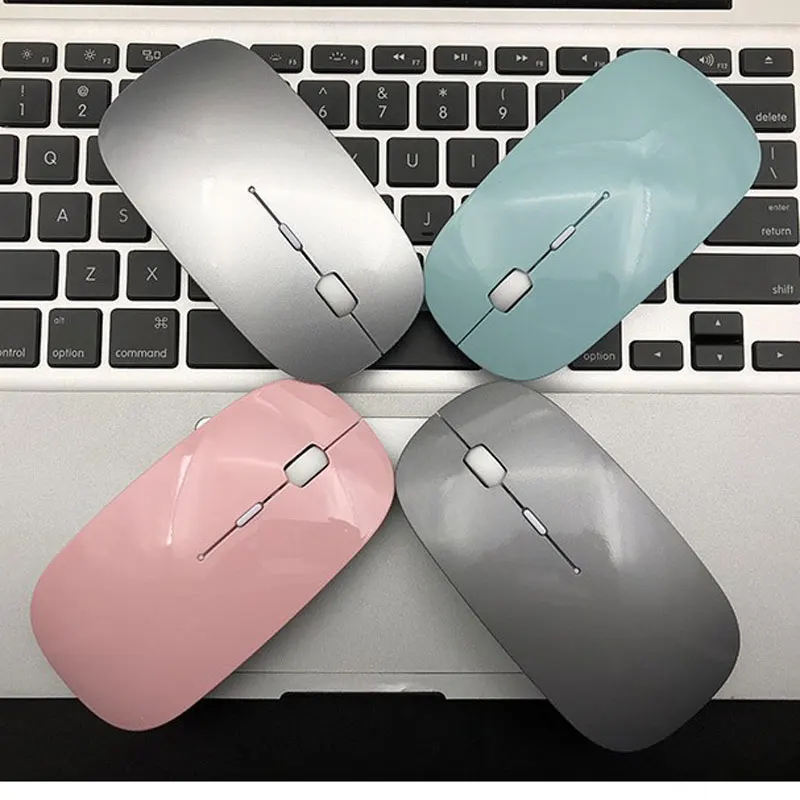 

Slim Wireless Mouse 2.4G Silent Laptop Mouse with Nano Receiver Ergonomic Wireless Mouse for Laptop Portable Mobile Optical Mice