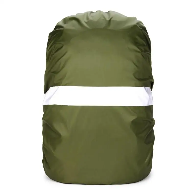 Army Green Регулируемый водонепроницаемый рюкзак с защитой от пыли мешок светоотражающий пылезащитный дождевик - Цвет: Army Green
