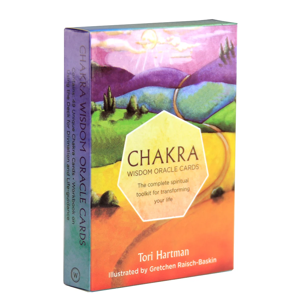 Чакра мудрость карты Оракл полный духовный набор инструментов превращает вашу