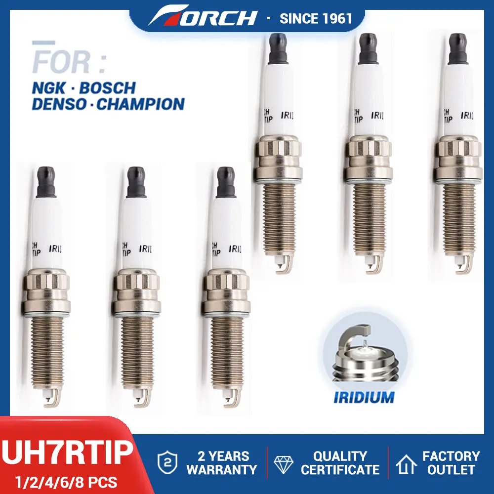 Факельная лампа Свеча зажигания UH7RTIP замена для свечей PLZKBR7B8DG Champion OE205 системы