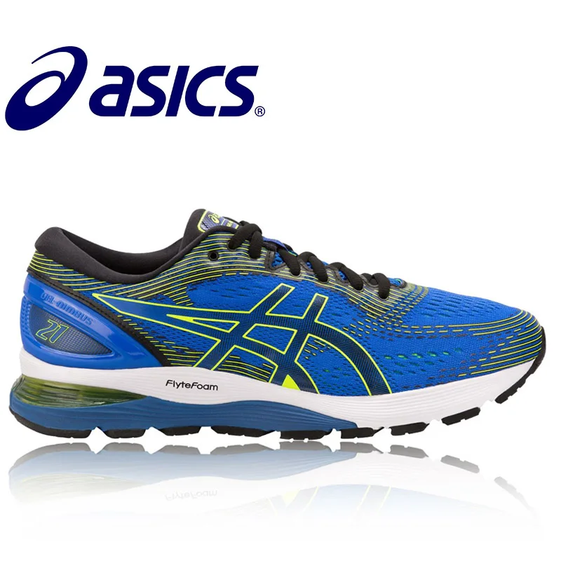 1-4 ASICS-GEL-Nimbus 21 оригинальные мужские кроссовки для бега стабильность Asics мужские кроссовки дышащие спортивные Nimbus 21 - Цвет: 1-4